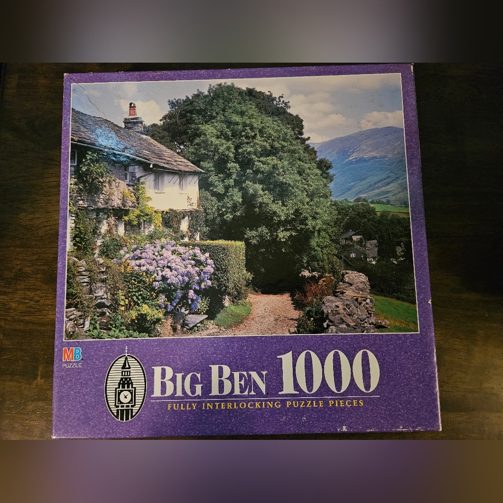 NWT 'A Quiet Cottage, Cumbria, England' 1000-Piece Puzzle